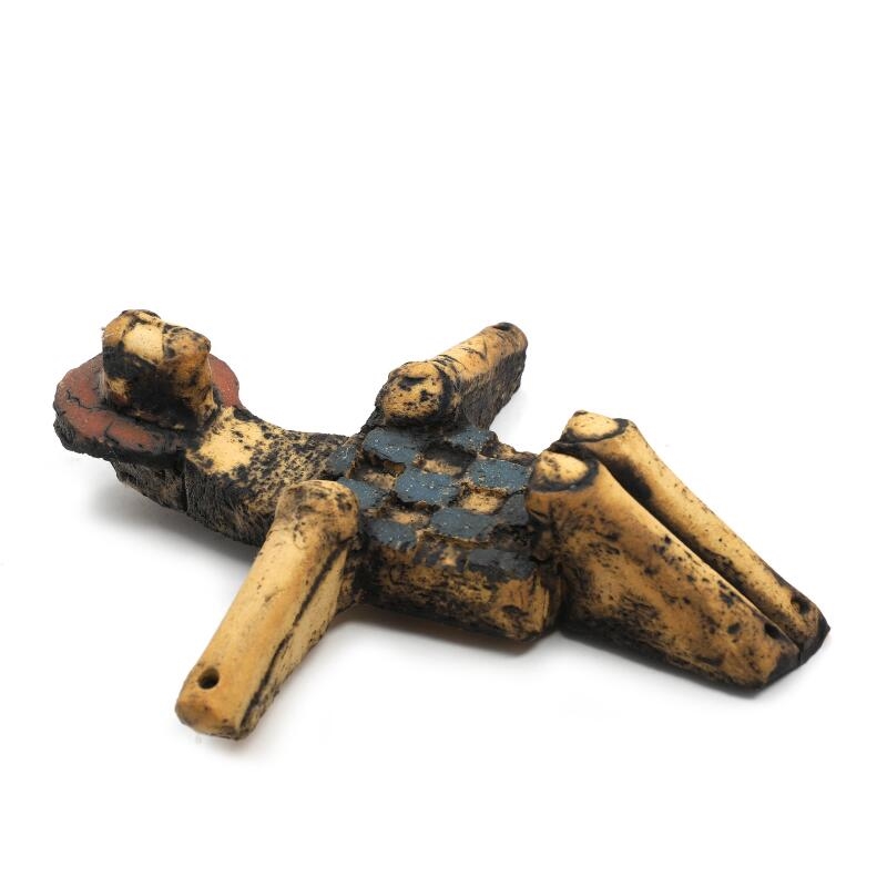 Artwork by Niels Helledie, Crucifix, Made of Stoneware