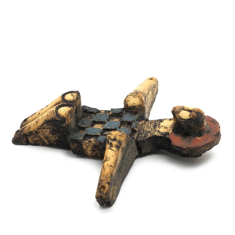 Artwork by Niels Helledie, Crucifix, Made of Stoneware