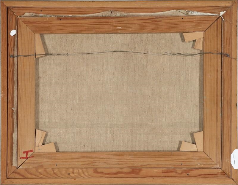 Artwork by Bent Hagedorn-olsen, Landscape, Made of Oil On Canvas