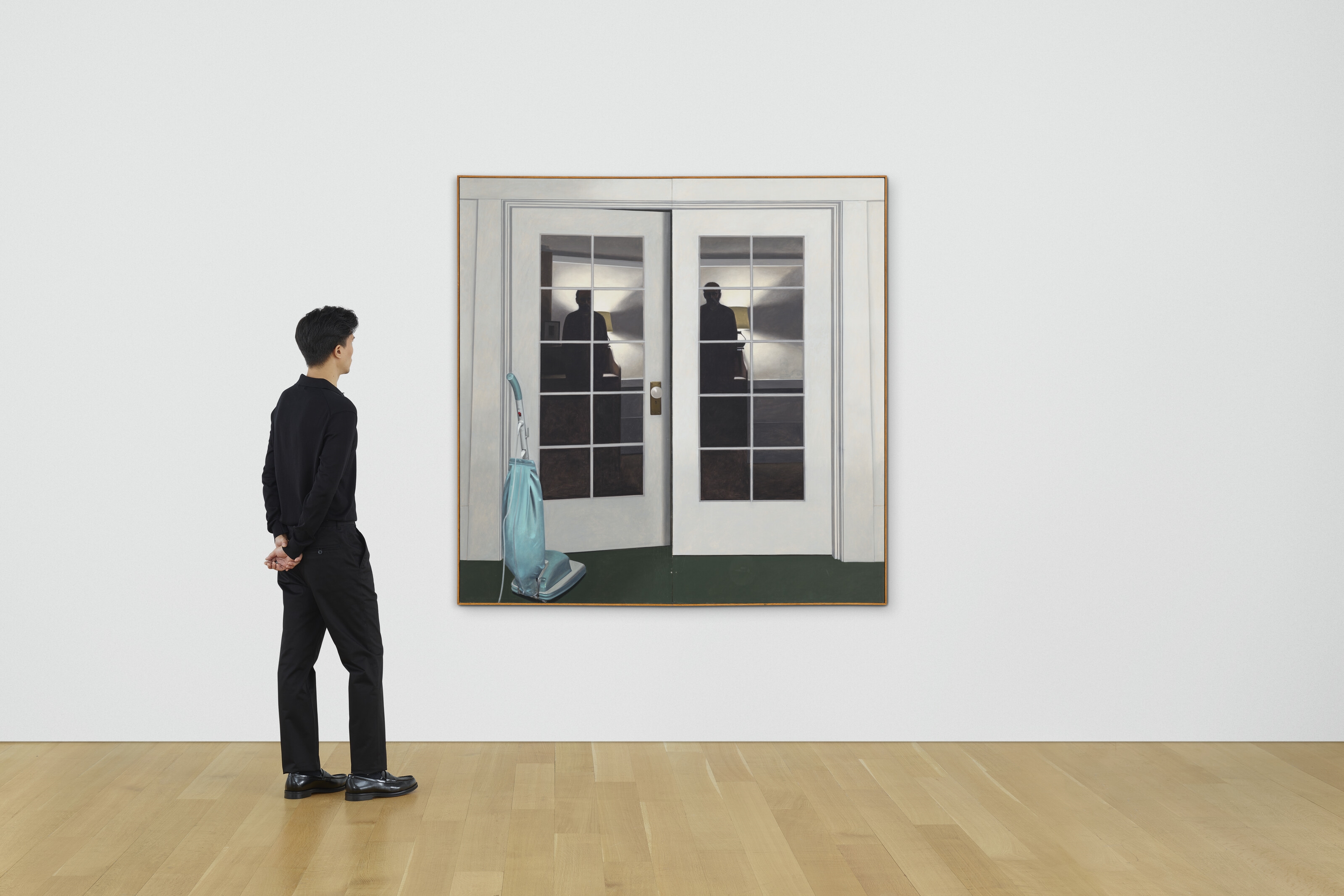 Robert Bechtle | French Doors I (1965) | MutualArt