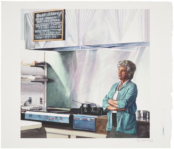 Ralph Goings | Cube Steak Special (1983) | MutualArt