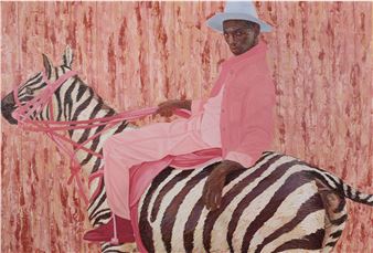 Samuel Olayombo: Canter Days: When Gallop Was the Scroll - Zidoun-Bossuyt Gallery, Luxembourg