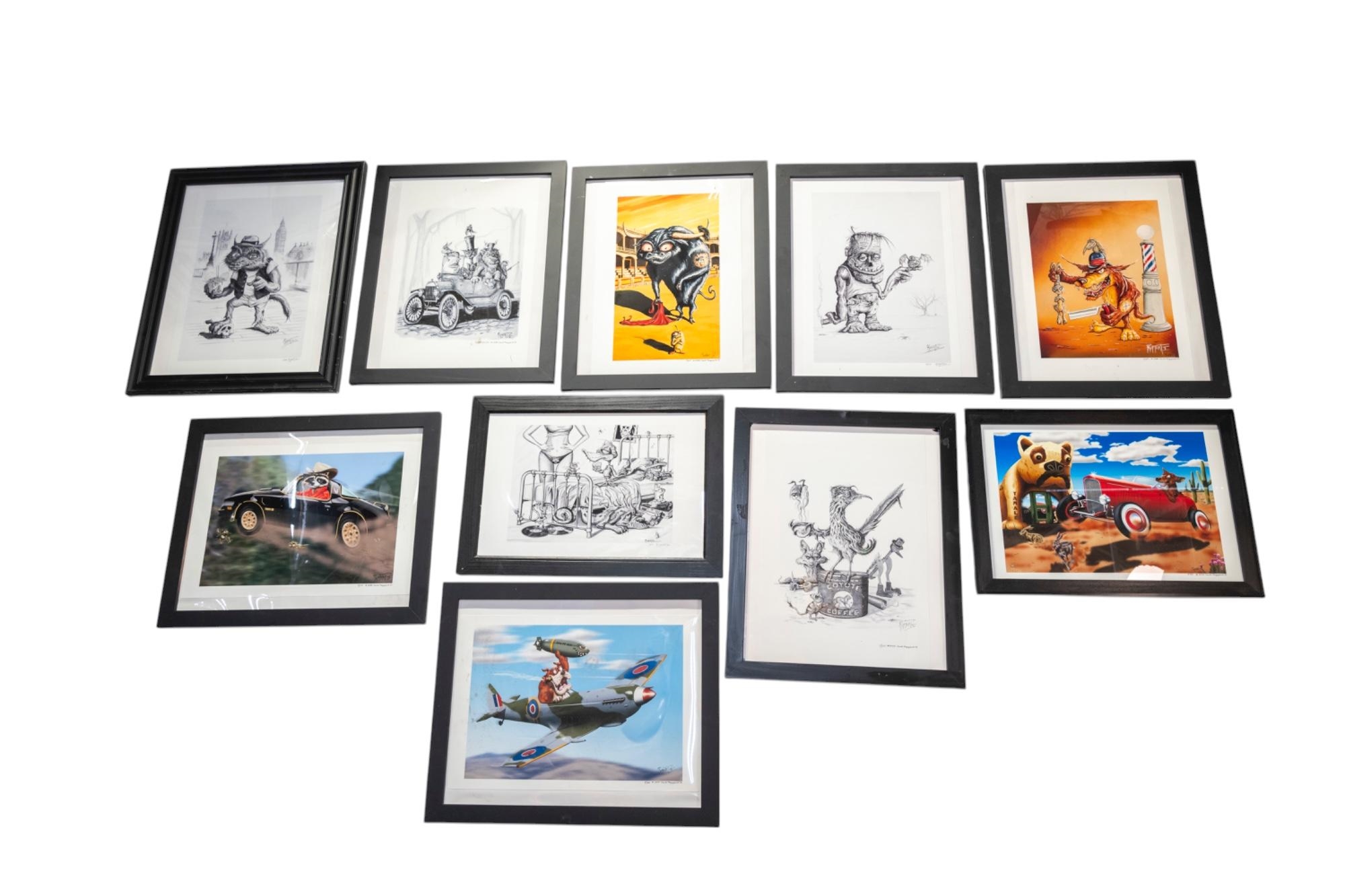 Kent Reppert II | Ten limited prints after Kent Reppert II, | MutualArt