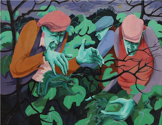 George Large | The frog catchers (1980) | MutualArt