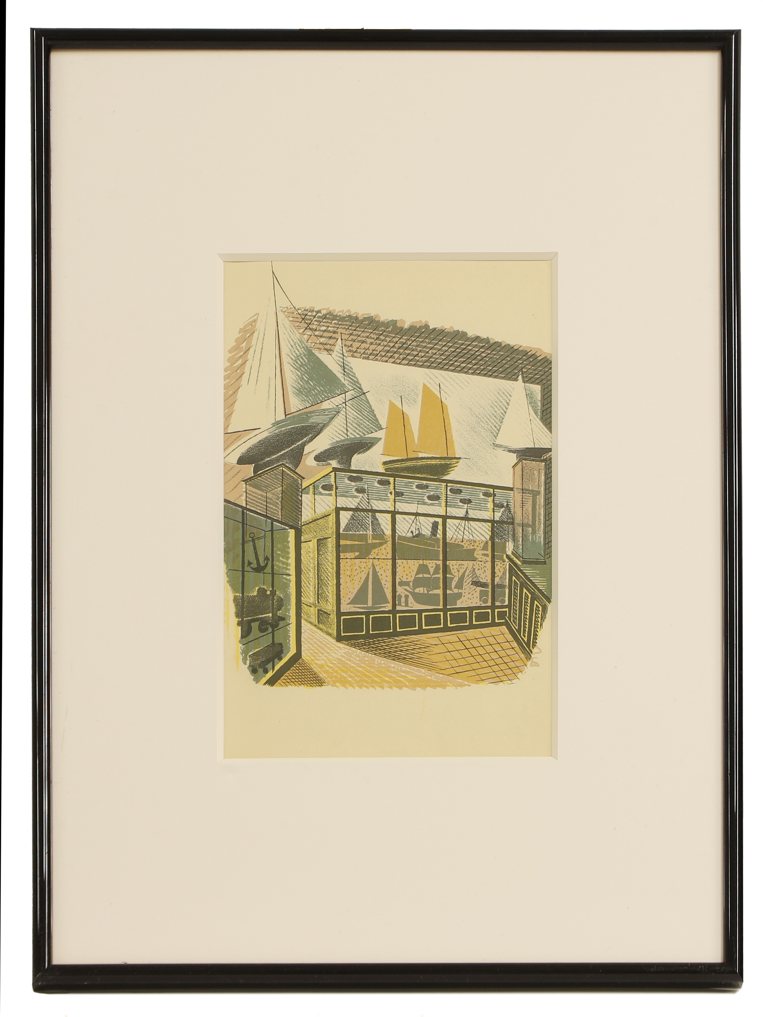 Eric Ravilious | Model Ships and Railways (1938) | MutualArt