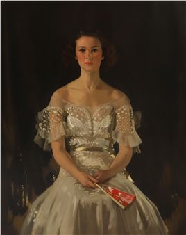 Portrait of Mary Aldworth Lailey - Archibald Barnes