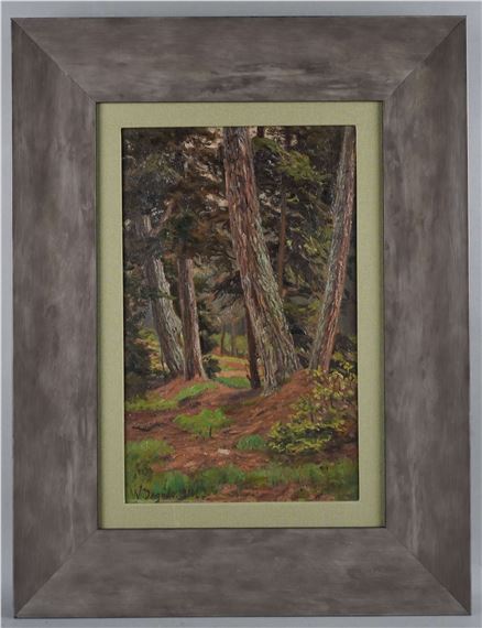 "Sous-bois" by Wilhelm Degode, 1911