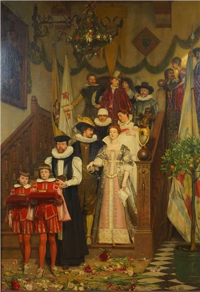 "Le départ pour le baptême" - Florent Willems