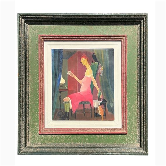 Die Kartenleserin - Kleofas Bogailei