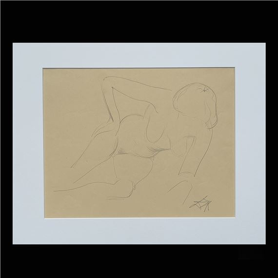 Aktstudie by Otto Dix, 1930