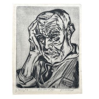 Mein Vater 69 Jahre - Peter August Böckstiegel