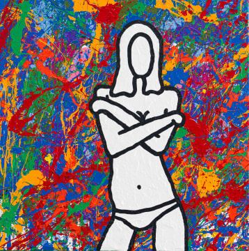 Orgasmic Ana, Splash Series by Richard Scott, dated 2014