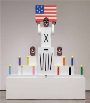 Nina Chanel Abney in the Elleboogkerk