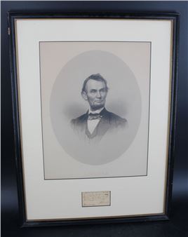 Framed print of Lincoln - John O'Neill