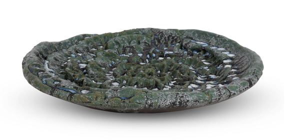 "SPRING SNOW" (PARTIAL GLAZED STONEWARE VESSEL), - Satoru Hoshino