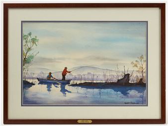 The Base Fishermen - Robert Manton Chace