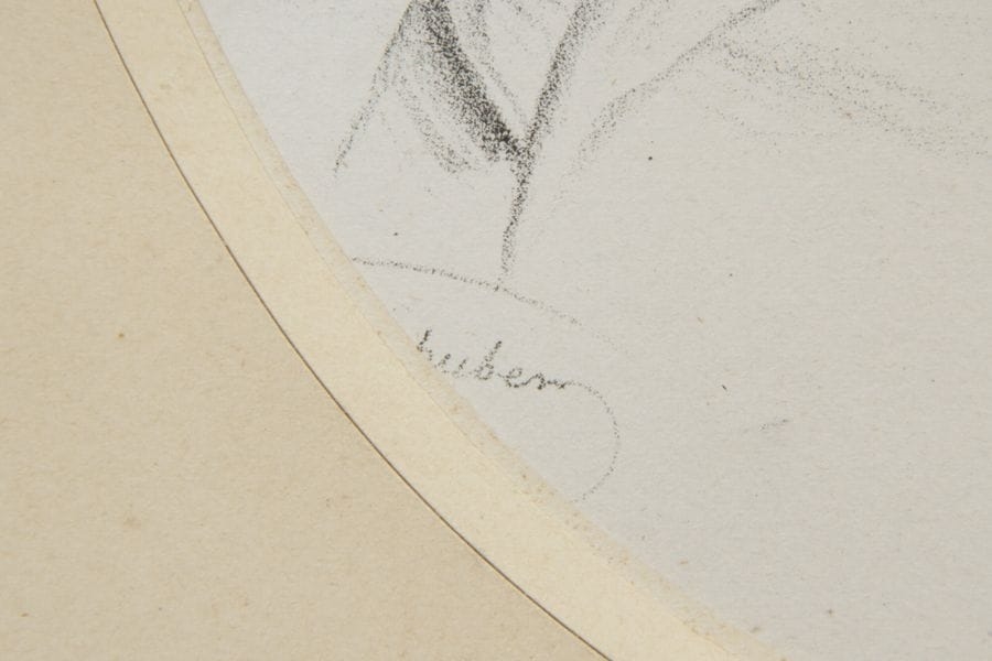 Artwork by Josef Kriehuber, Portrait of Count de Chambord, Made of Black Engraving