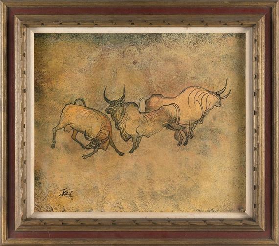 Three bulls - Khalid Al Rahal