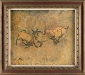 Three bulls - Khalid Al Rahal