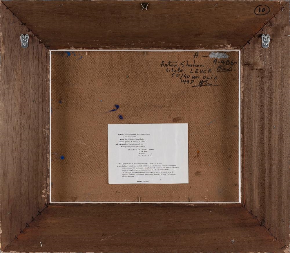 Artwork by Arthan Shabani, Levca, Made of Oil On Board