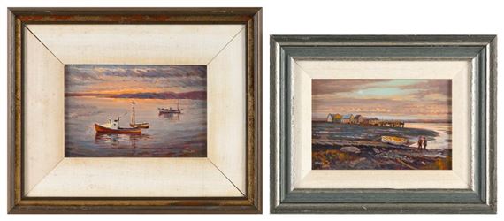 Wine Harbour, N.S. and Anchored - Joseph Crilley