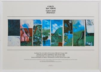 Gates and Journeys Poster - Colin McCahon
