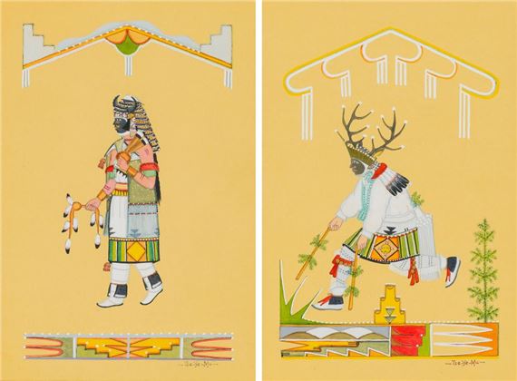 Buffalo Mother & Deer Dance - Romando Vigil