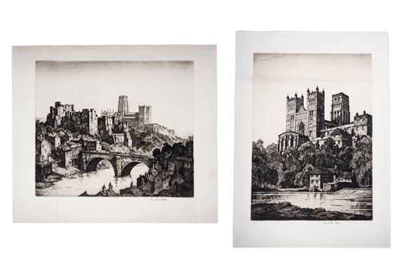 Kenneth Steel | Two views of Durham | MutualArt