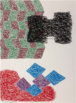 Unconscious Construct, 2002 - Jonathan Lasker