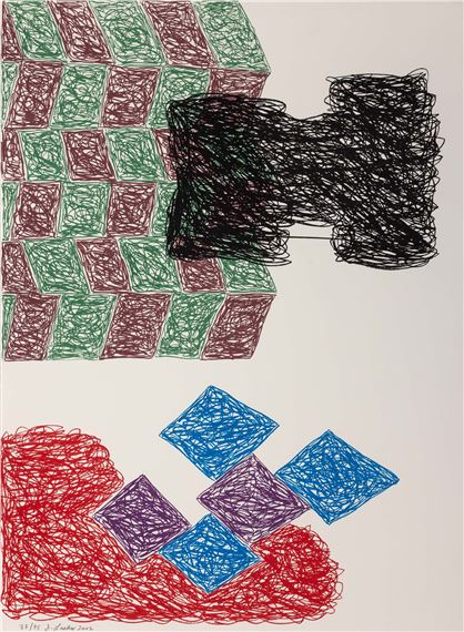 Unconscious Construct, 2002 - Jonathan Lasker