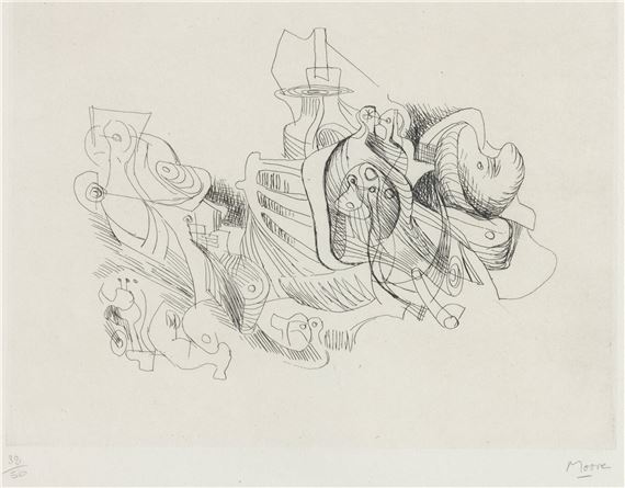 Fantasy, 1967-1968 - Henry Moore