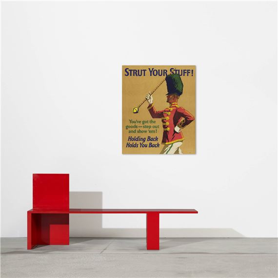 Henry Lee Jr | Strut Your Stuff! work incentive vintage poster (1929 ...