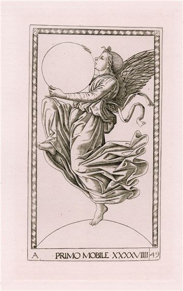 Primum Mobile by Amand Durand, Master of the E-series Mantegna Tarocchi, 1877