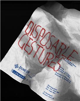 Priscilla Rose Howe & Liam Krijgsman: Disposable Gestures - Blue Oyster
