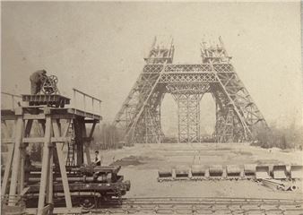 Construction of the Eiffel Tower - Louis-Émile Durandelle