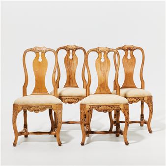 Fyra stycken salsstolar - Olof Höglander