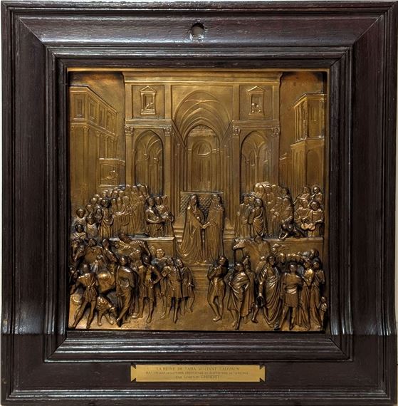 "The Queen of Sheba visiting Solomon" - Lorenzo Ghiberti