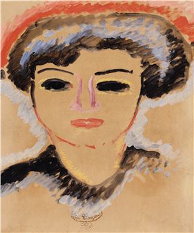 Tête de femme - Kees van Dongen