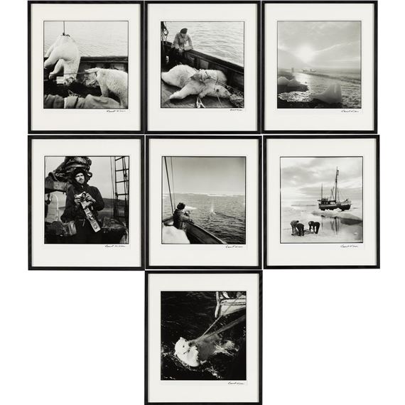 Isbjörnsjakt vid Hvitøya (Vitön), Svalbard, Norge 1947 by Lennart Nilsson, 2013