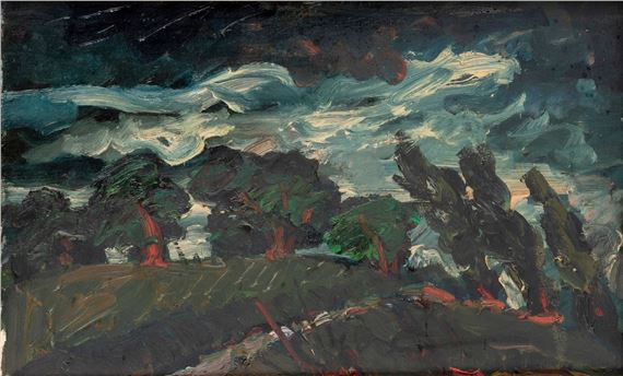 L'orage by Leopold Häfliger, 1977