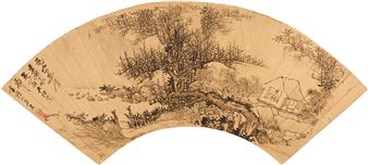 Painting and Calligraphy on fans from the Xiao Wan Liu Tang Collection III - Sotheby's Hong Kong