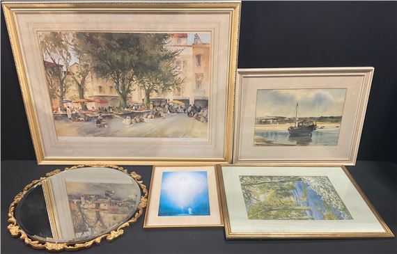 Fishing Boat, Cornwall - Dennis Rothwell Bailey