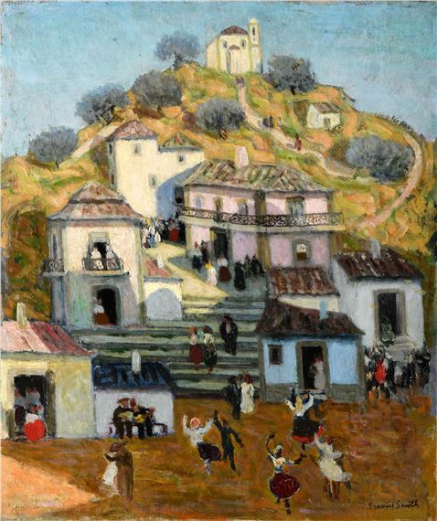 Untitled (festive village) - Francis Smith