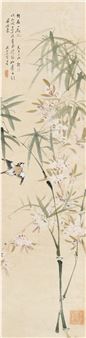 BAMBOO AND SPARROW - Xu Qi