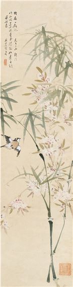 BAMBOO AND SPARROW - Xu Qi