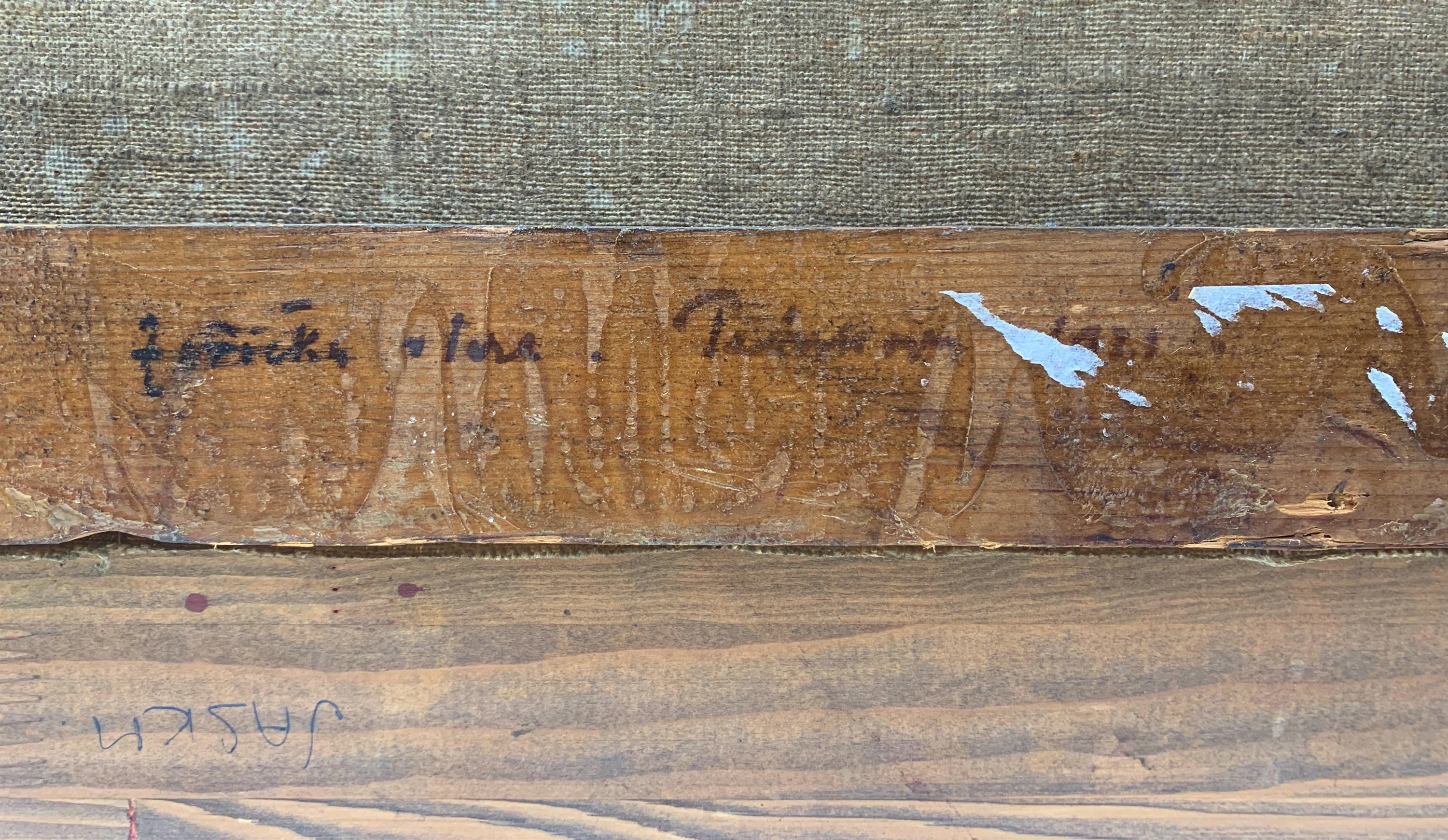 Artwork by Ferdinand Hanuš Hérink, V lese - XL Formát, Made of Olej Na Plátně