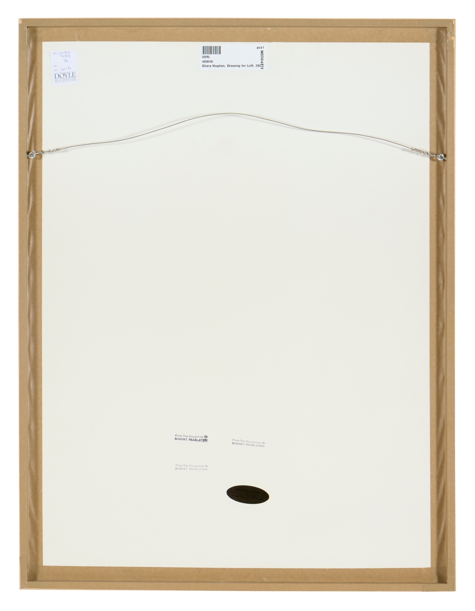 Artwork by Shara Hughes, Drawing for Loft, Made of acrylic, enamel, oil pastel, marker and graphite on paper