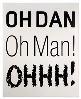 Oh Dan Oh Man Ohhh - Dan Colen