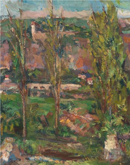 Landscape 57.5 x 46.3 cm. (22 5/8 x 18 1/4 in - Sylvia Gosse