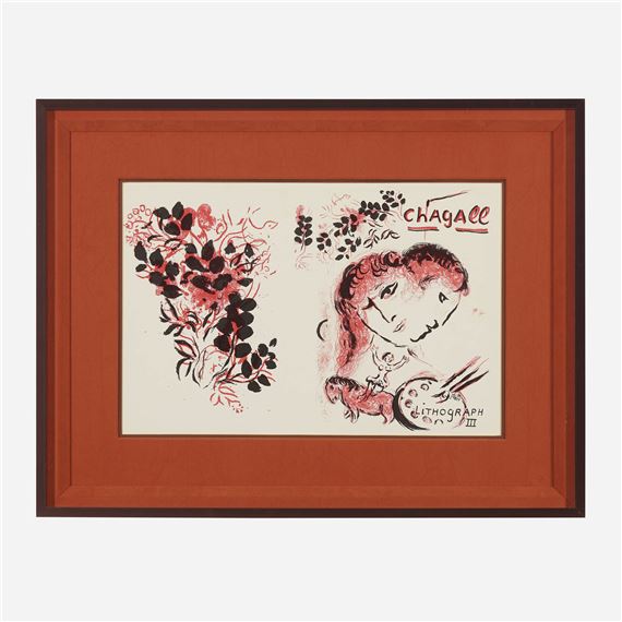 Marc Chagall | Cover for Marc Chagall Lithographie III (1969 - 1974 ...
